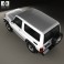 Toyota Land Cruiser (J70) 3-door 1990 3d model