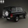 Toyota Land Cruiser (J70) 5-door 1990 3d model