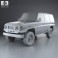 Toyota Land Cruiser (J70) 5-door 1990 3d model