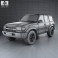 Toyota Land Cruiser (J80) 1995 3d model