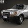 Toyota Land Cruiser (J80) 1995 3d model