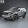 Toyota Land Cruiser Prado (J150) 5-door 2014 3d model