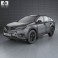 Toyota RAV4 with HQ interior 2013 3d model