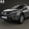 Toyota RAV4 with HQ interior 2013 3d model