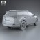 Toyota RAV4 with HQ interior 2013 3d model