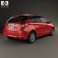 Toyota Yaris 5-door hatchback 2014 3d model
