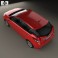 Toyota Yaris 5-door hatchback 2014 3d model