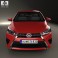 Toyota Yaris 5-door hatchback 2014 3d model