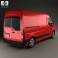 Vauxhall Movano Panel Van 2010 3d model