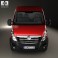 Vauxhall Movano Panel Van 2010 3d model