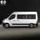 Vauxhall Movano Passenger Van 2010 3d model