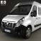 Vauxhall Movano Passenger Van 2010 3d model