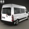 Vauxhall Movano Passenger Van 2010 3d model
