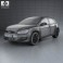 Volkswagen Golf 5-door with HQ interior 2013 3d model