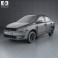 Volkswagen Polo Vivo sedan 2010 3d model