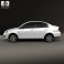 Volkswagen Polo Vivo sedan 2010 3d model