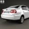 Volkswagen Polo Vivo sedan 2010 3d model