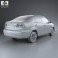 Volkswagen Polo Vivo sedan 2010 3d model