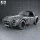 AC Shelby Cobra 289 roadster 1966 3d model