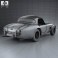 AC Shelby Cobra 289 roadster 1966 3d model