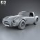 AC Shelby Cobra 289 roadster 1966 3d model