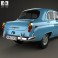 AZLK Moskvitch 402 1956 3d model