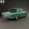 AZLK Moskvitch 408 1964 3d model