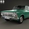 AZLK Moskvitch 408 1964 3d model