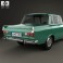 AZLK Moskvitch 408 1964 3d model