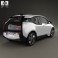 BMW i3 with HQ interior 2014 3d model