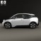 BMW i3 with HQ interior 2014 3d model