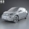 BMW i3 with HQ interior 2014 3d model