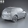 BMW i3 with HQ interior 2014 3d model