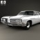 Buick Electra 225 4-door hardtop 1968 3d model