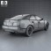 Cadillac CTS 2008 3d model