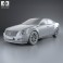 Cadillac CTS 2008 3d model