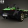 Caterham AeroSeven 2013 3d model