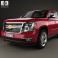 Chevrolet Tahoe 2014 3d model