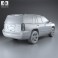 Chevrolet Tahoe 2014 3d model