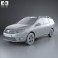 Dacia Logan MCV 2013 3d model