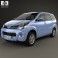 Daihatsu Xenia Sporty 2013 3d model