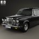 Daimler DS420 Hearse 1987 3d model