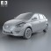Datsun GO 2014 3d model