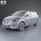 Datsun GO plus 2014 3d model