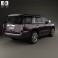 GMC Yukon Denali 2014 3d model