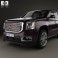GMC Yukon Denali 2014 3d model