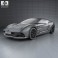 Italdesign Giugiaro Brivido 2012 3d model