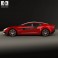 Italdesign Giugiaro Brivido 2012 3d model