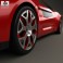Italdesign Giugiaro Brivido 2012 3d model