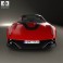 Italdesign Giugiaro Brivido 2012 3d model